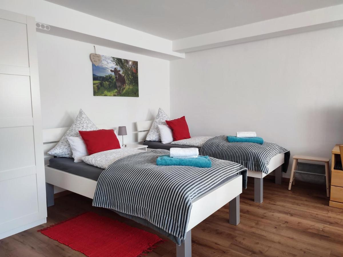 Ferienwohnung Trifts | Einzelbetten | Parkplatz Wangen im Allgäu Esterno foto