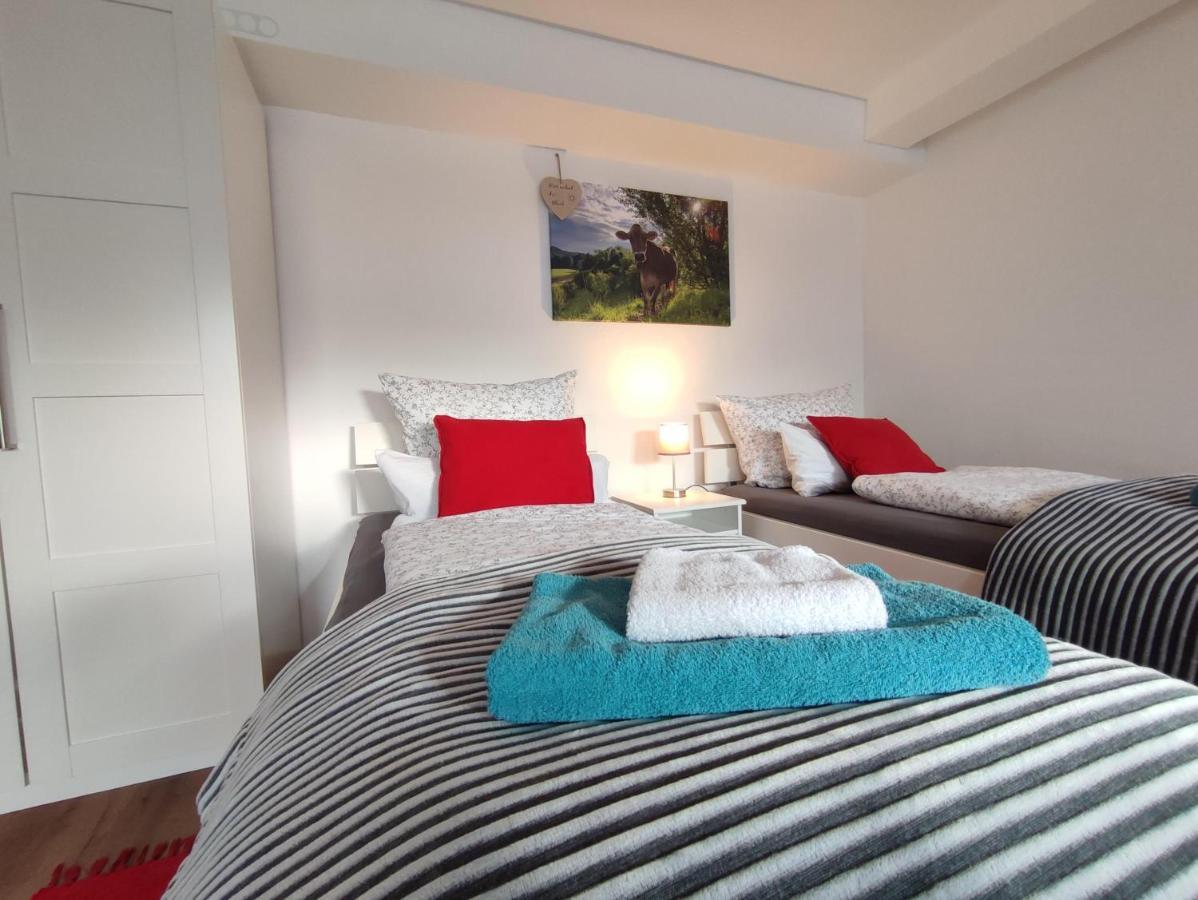 Ferienwohnung Trifts | Einzelbetten | Parkplatz Wangen im Allgäu Esterno foto