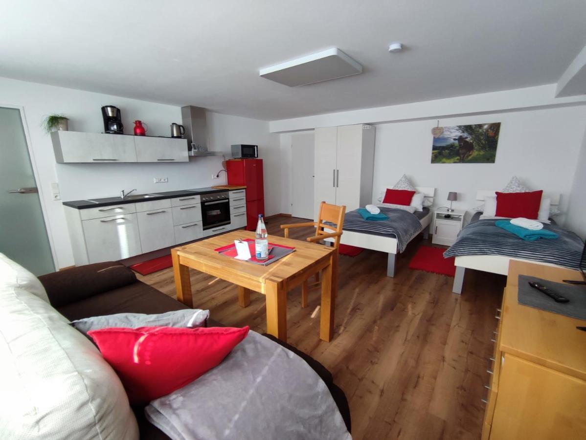 Ferienwohnung Trifts | Einzelbetten | Parkplatz Wangen im Allgäu Esterno foto